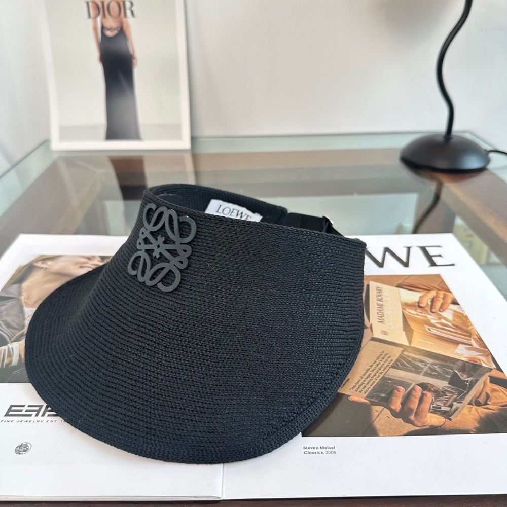 Loewe black woven sun hat - Picture 4 of 8